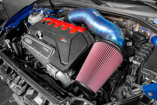 JDY V2 5-Inch Titanium Air Intake Audi RS3 8V/8Y, TTRS 8S