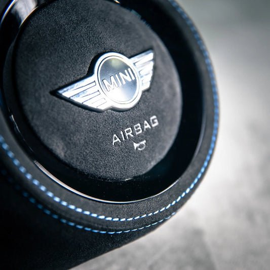 MINI R55 T/M R61 2e gen. Alcantara Airbag Cover